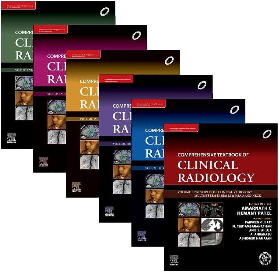 IRIA-Comprehensive Textbook of Clinical Radiology (6 Vol Set) by C Amarnath