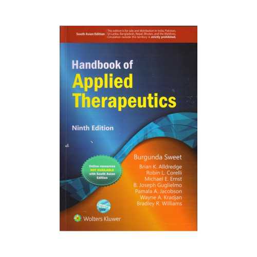 Handbook of Applied Therapeutics by Burgunda Sweet