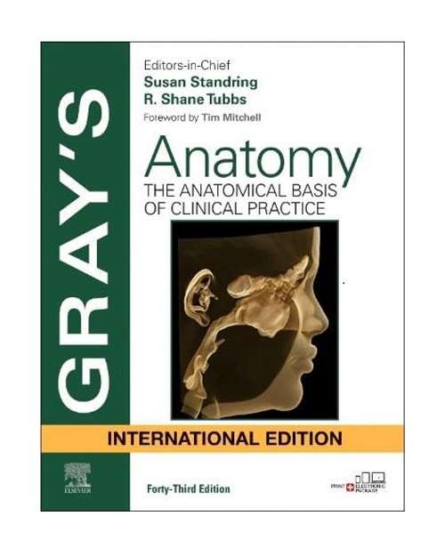 Gray's Anatomy the anatomical basis of clinical practice (IE) By Susan Standring 43/e 2026