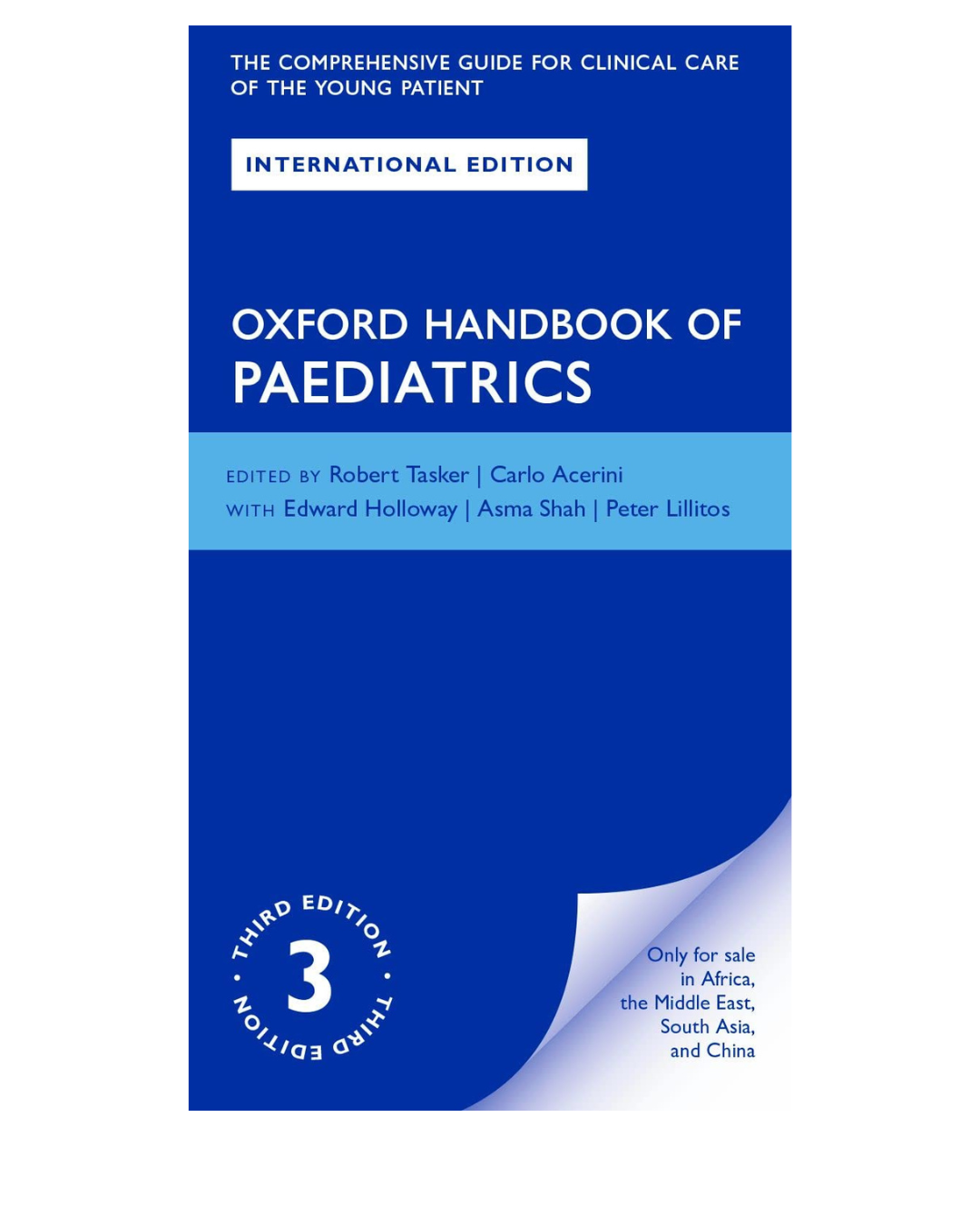 Oxford Handbook of Paediatrics XE, 3/e 2021