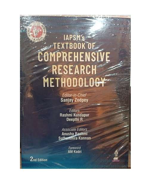 IAPSM's Textbook of Comprehensive Research Methodology by Sanjay Zodpey 2/e 2026