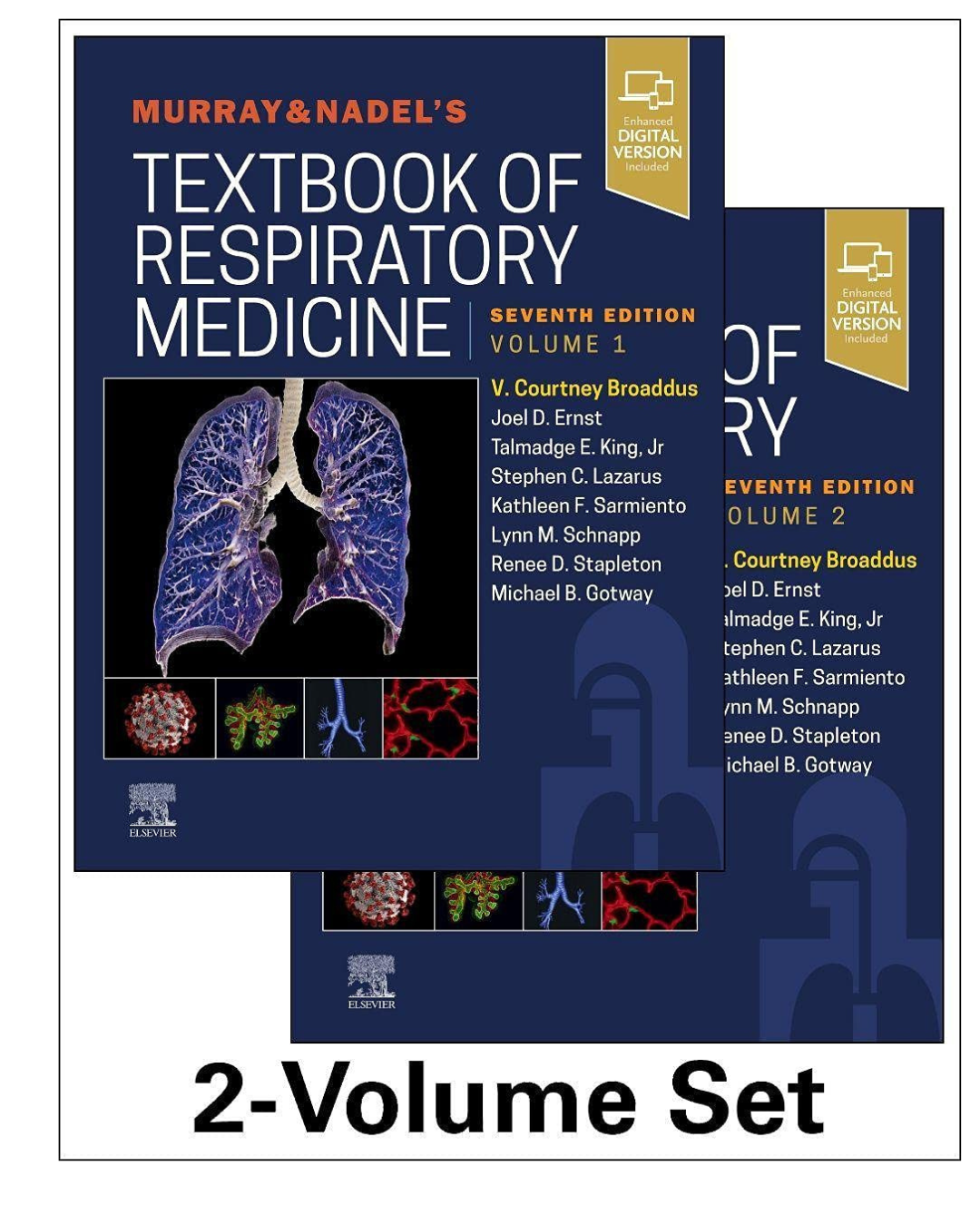 Murray & Nadel's Textbook of Respiratory Medicine (2 Vol Set) 7/e 2021 by V.Courtney Broaddus MD