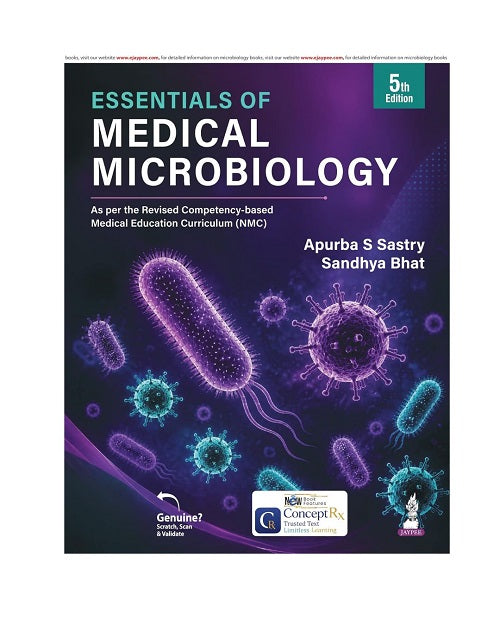 Essentials of Medical Microbiology By Apurba S Sastry Reprint 4/e 2026
