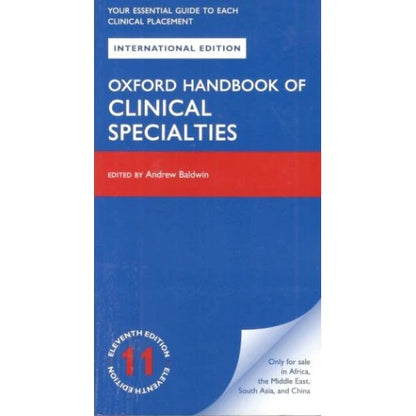 Oxford Handbook Of Clinical Specialties By Andrew Baldwin