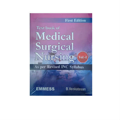 Textbook Of Medical Surgical Nursing 2 Vol set By Venkatesan