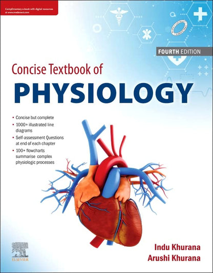 Concise Textbook of Physiology, 4e 2022 by Indu Khurana