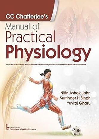 CC Chatterjee’s Manual of Practical Physiology By Nitin Ashok John