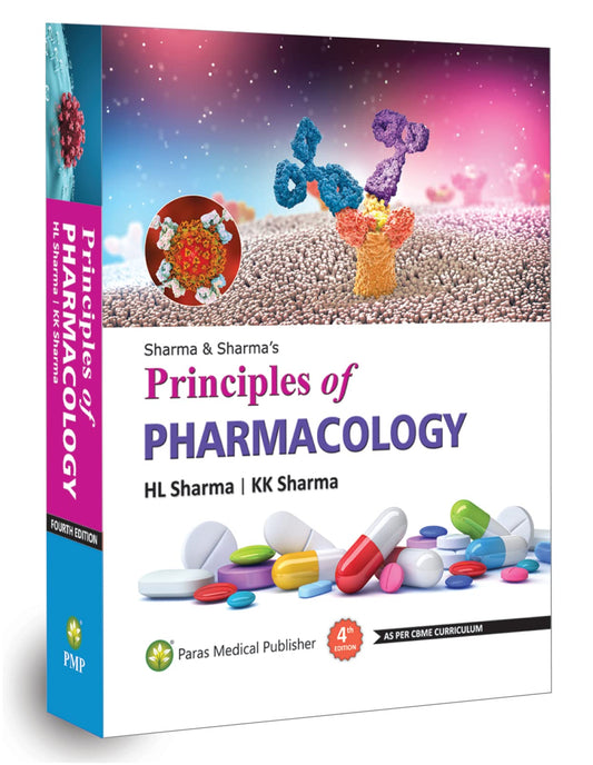 Sharma & Sharma's Principles of Pharmacology Hardcover 4/e 2023