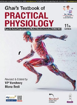Ghai’s Textbook of Practical Physiology by VP Varshney 11/e 2026