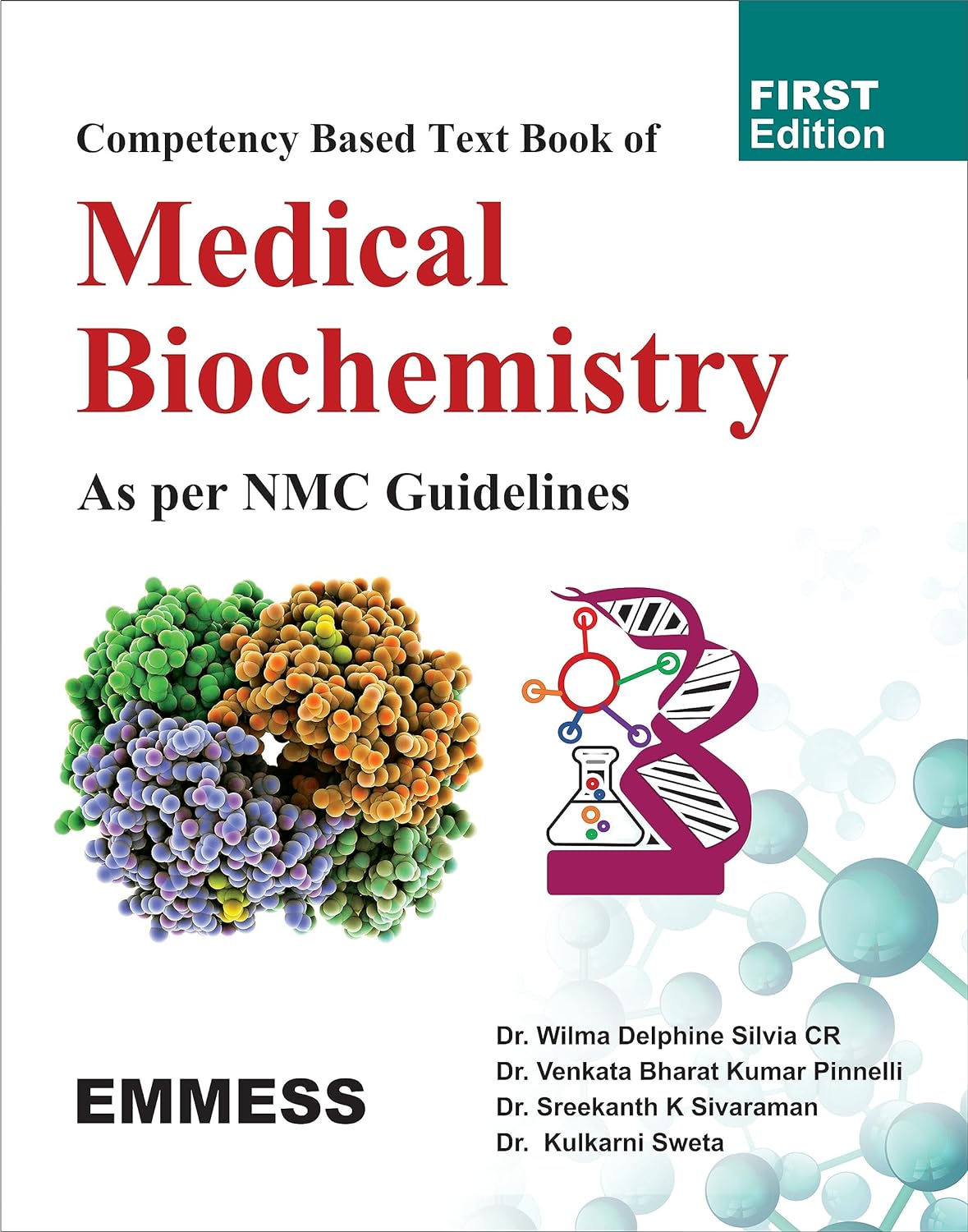 Competency Based Text Book of Medical Biochemistry - As per NMC Guidelines 1/e 2023 by Wilma Delphine Silvia CR