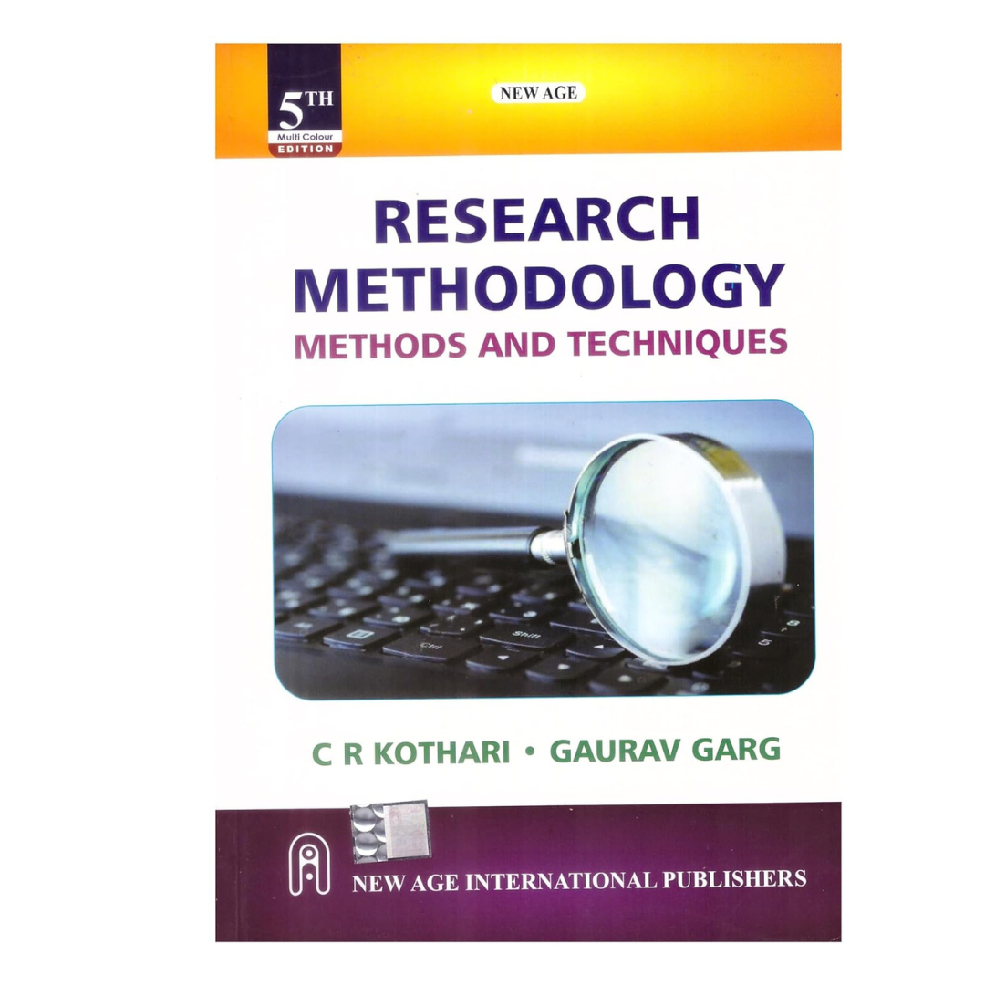 C R Kothari Research Methodology, Methods and Techniques 5/e 2023 By C R Kothari