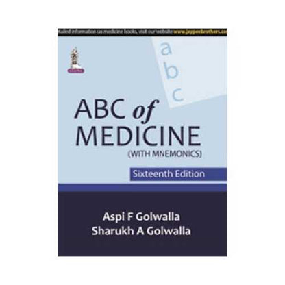 ABC Of Medicine (With Mnemonics) by Aspi F Golwalla