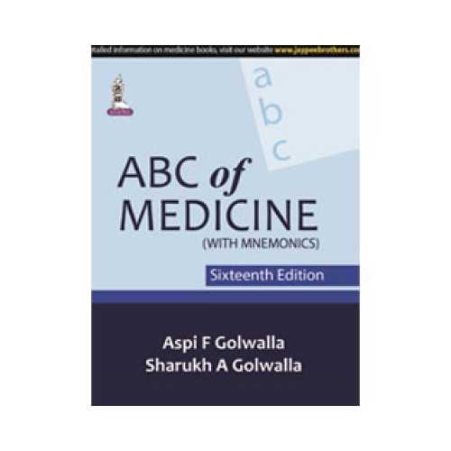 ABC Of Medicine (With Mnemonics) by Aspi F Golwalla