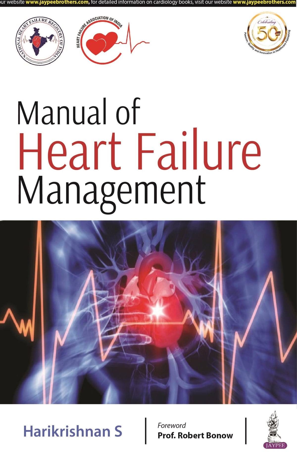 Manual of Heart Failure Management 1/E 2021 By Harikrishnan S