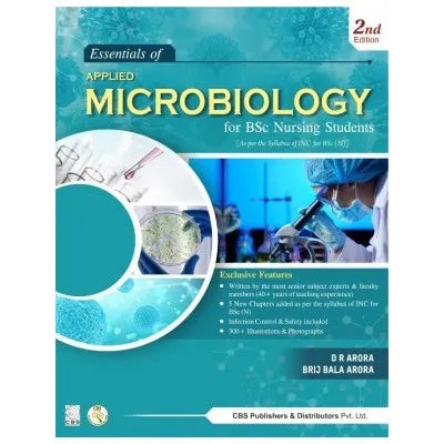 Essential Applied Microbiology for Bsc Nursing Students 2nd Edition 2021 by D R Arora