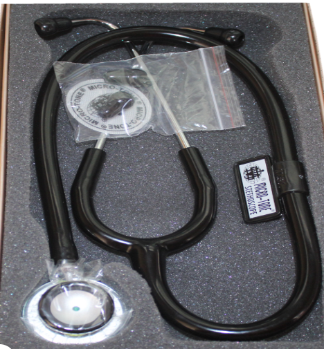 Micro-Tone Pediatric Stethoscope BLACK