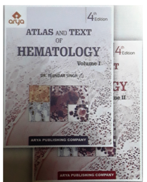 Atlas and Text of Hematology (2 vol set) By Tejindar Singh
