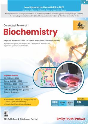 Conceptual Review Of Biochemistry (2020) by Smily Pruthi Pahwa