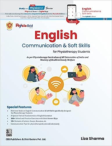 English Communication & Soft Skills for Physiotherapy Students (PB 2023) by Liza Sharma