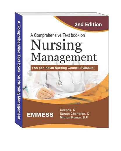 A Comprehensive Textbook On Nursing Management By Deepak, Sarath Chandran