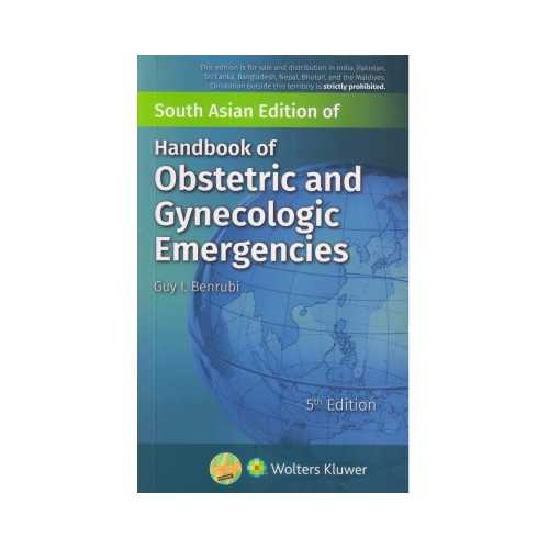 Handbook Of Obstetric And Gynecologic Emergencies SAE By Guy I Benrubi 5/e 2023
