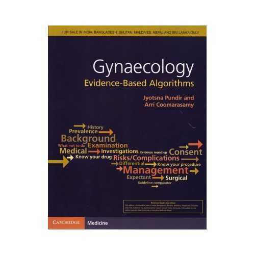 Gynaecology Evidence Based Algorithms By Jyotsna Pundir