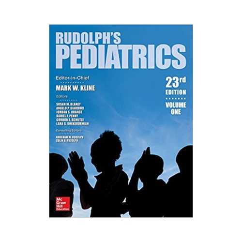 Rudolph's Pediatrics 23rd/2018 (2 Vols set)