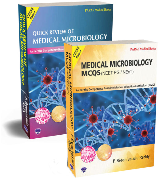 Quick Review of Medical Microbiology + Medical Microbiology MCQs NEET PG and NEXT 1st/2023 By P Sreenivasulu