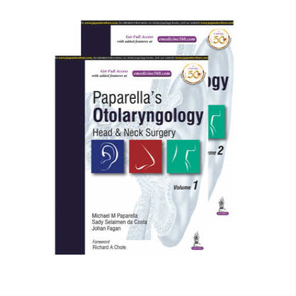 Paparella's Otolaryngology 1/e 2020 (2 Vols Set)