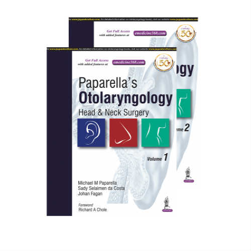 Paparella's Otolaryngology 1/e 2020 (2 Vols Set)
