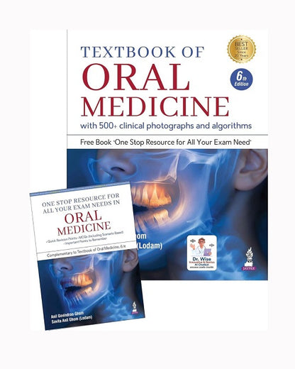 Textbook Of Oral Medicine By Anil Govindrao Ghom 6/e 2026
