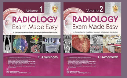 Radiology Exam Made Easy (2 vol set) 2026 by C Amarnath