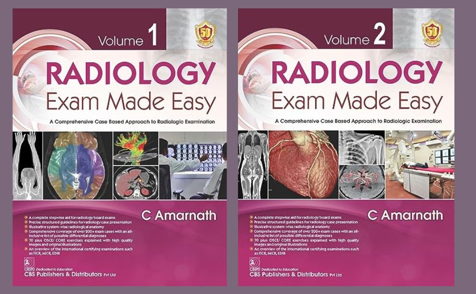 Radiology Exam Made Easy (2 vol set) 2026 by C Amarnath