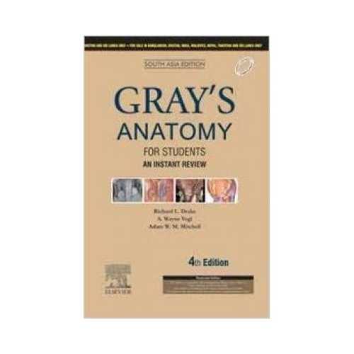 Gray'S Anatomy for Students: An Instant Review by Richard L Drake