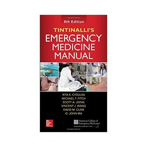 Tintinallis Emergency Medicine Manual by Rita K. Cydulka