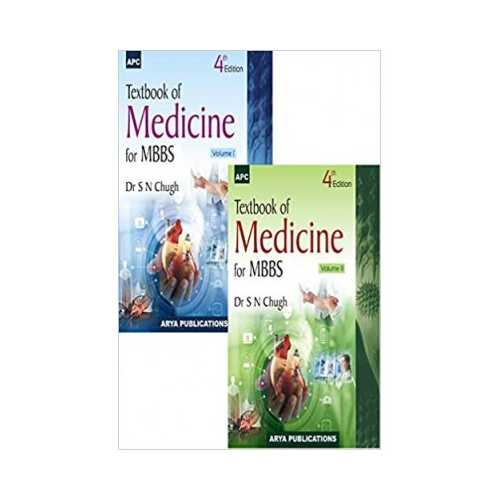 Textbook Of Medicine For MBBS 4th/2019 (2 Vols.) by S N Chugh