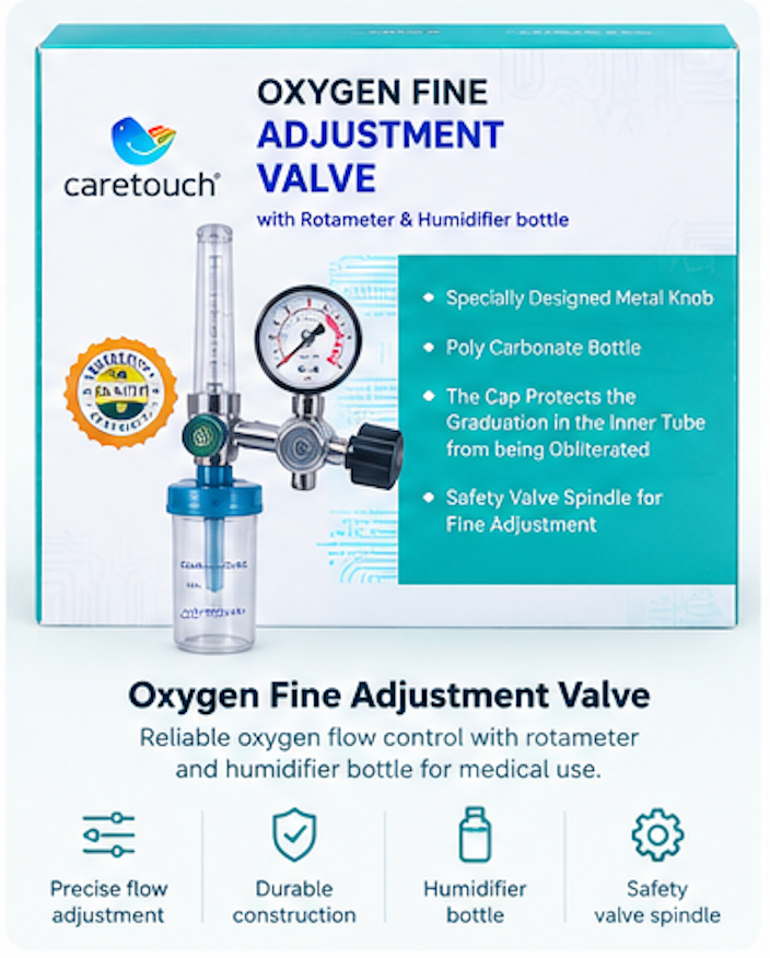 CareTouch Oxygen Fine Adjustment Valve