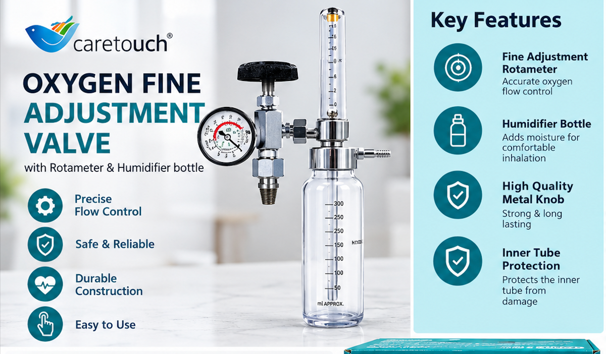 CareTouch Oxygen Fine Adjustment Valve