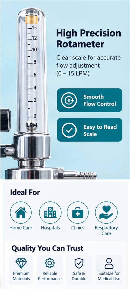 CareTouch Oxygen Fine Adjustment Valve