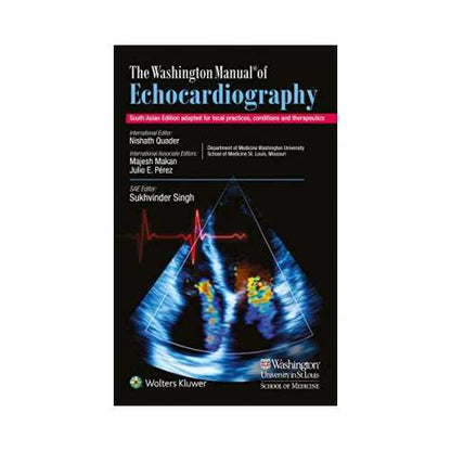 Washington Manual Of Echocardiography 1st SAE by Sukhvinder Singh