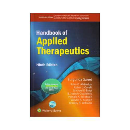 Handbook of Applied Therapeutics by Burgunda Sweet