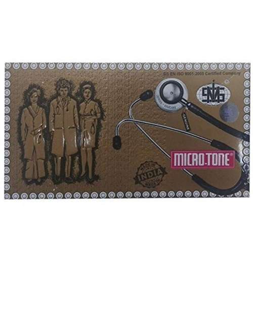 Micro Tone Stethoscope (Black)