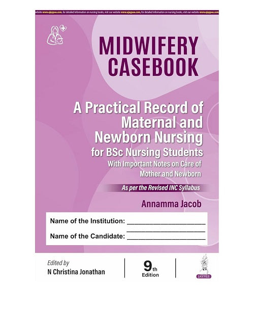 Midwifery Casebook By Annamma Jacob 9/e 2026