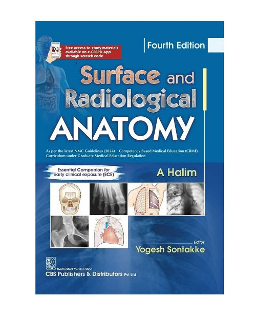 Surface and Radiological Anatomy by Halim 3/e 2025