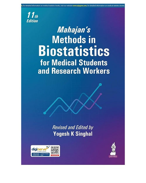 Mahajan's Methods In Biostatistics by Bratati Banerjee 11/e 2026