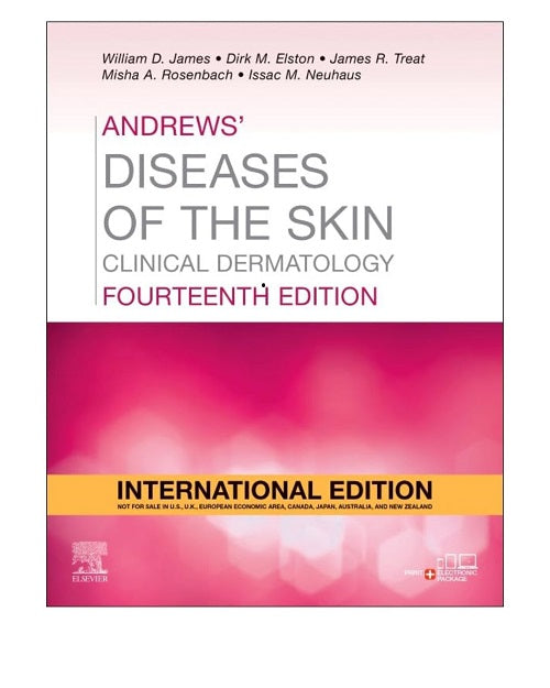 Andrews Diseases Of The Skin (IE Edition) by William D James 14/e 2024