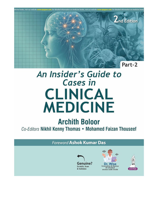 An Insider's Guide To Cases In Clinical Medicine (Part 2) by Archith Boloor 2/e 2026