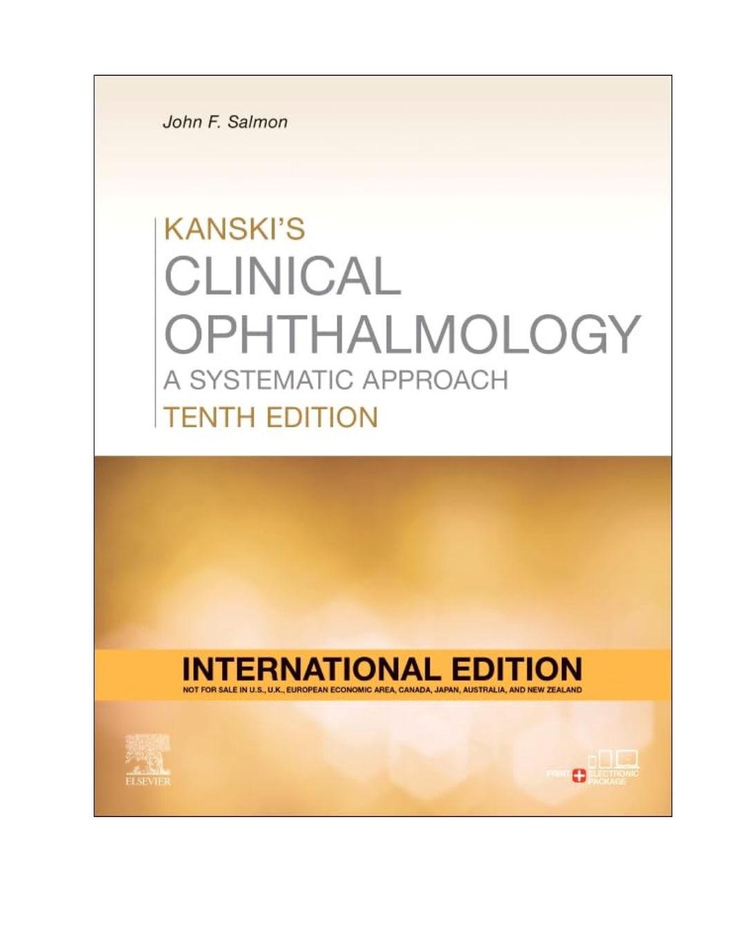 Kanski's Clinical Ophthalmology International Edition 10/e 2024 by John F. Salmon