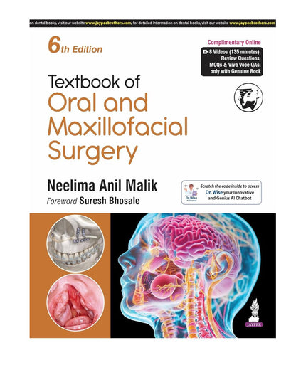 Textbook Of Oral And Maxillofacial Surgery 6/e 2025 by Neelima Anil Malik