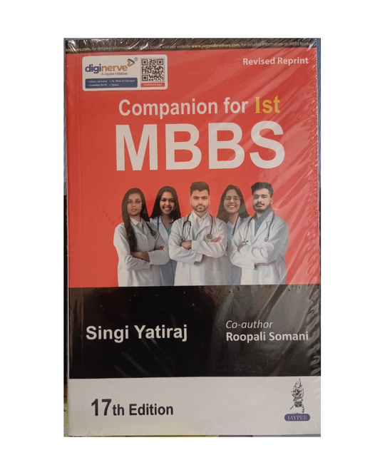 Companion for 1st MBBS 17/e 2025 by Singi Yatiraj